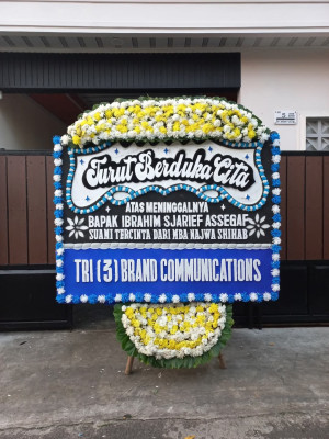 Papan Bunga Duka di Kota Bangun